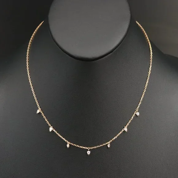 SOLD - Piaget 18k Gold Sunlight Diamond Necklace - Picture 2 of 10